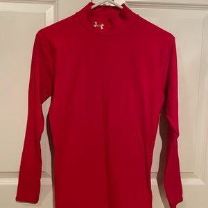 Red Under Armour long sleeve size M